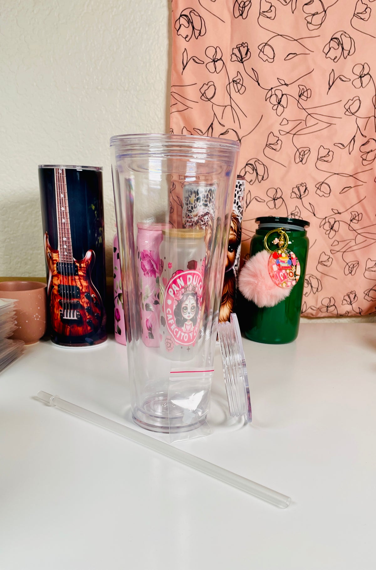 ✨ 5-Pack Bundle – 24oz Blank Acrylic Tumblers 🥤