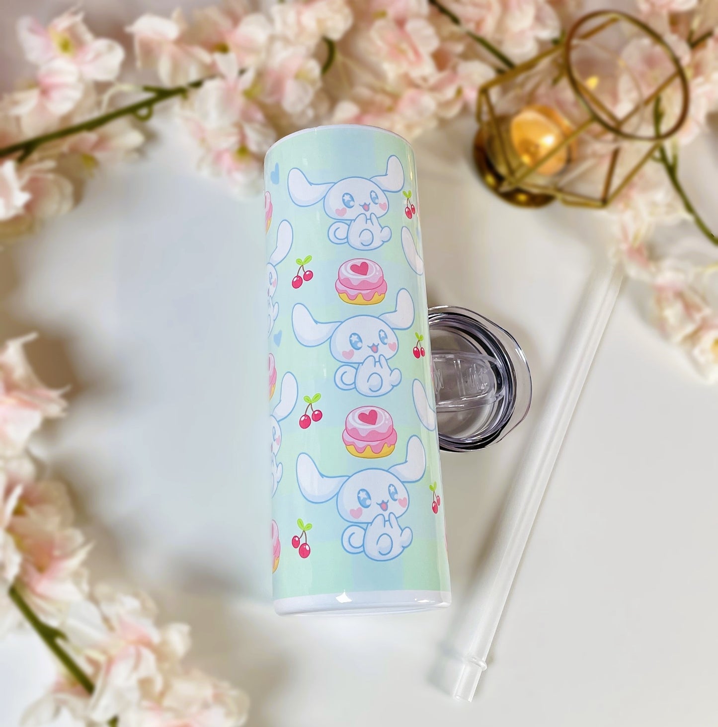 Cute Kitty 20oz Stainless Steel Tumbler