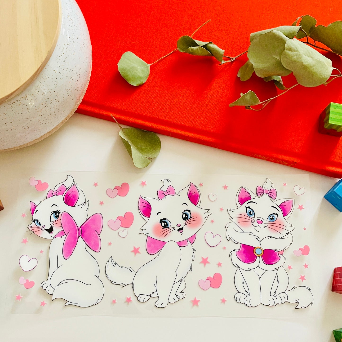 Cute Kitty With a Bow