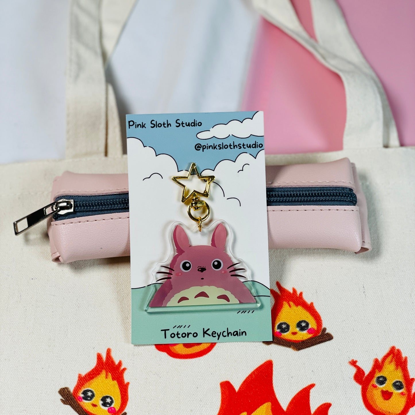 Cute bear| Acrylic Keychain/Kawaii keychain/Cute keychain/Double-Sided Kawaii Acrylic Charm | 2.5”