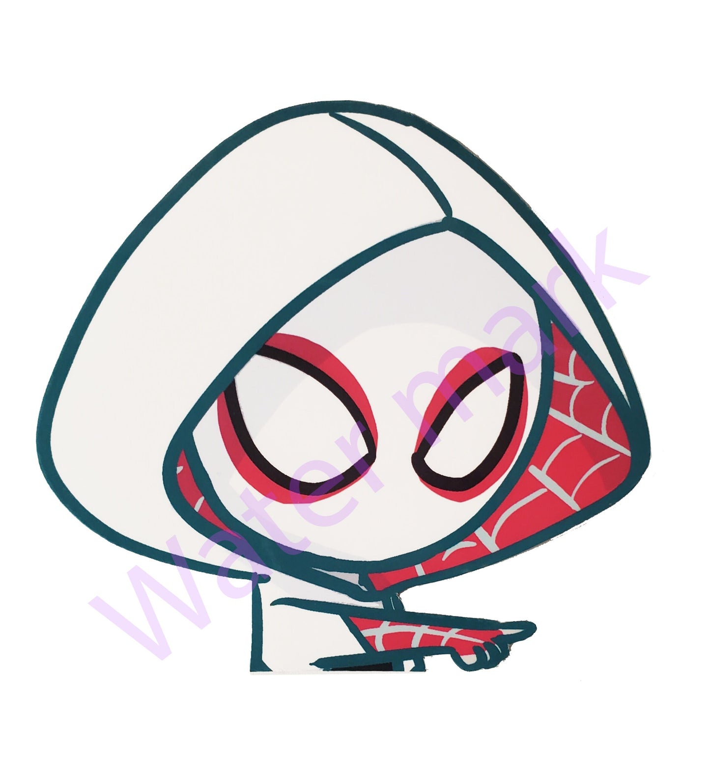 Cute Spider Peeker Stickers / Superhero Peeker / Spider and Friends Waterproof Stickers / Peekabo Peekers / UV resistant Window Vinyl Decal.