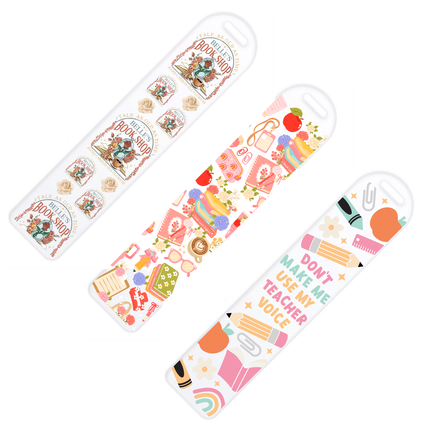 Bookmark UV DTF Decal