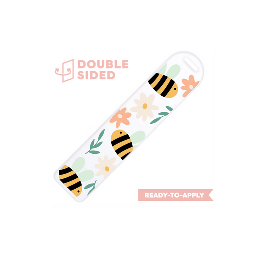 [ Double Sided ] Bookmark UV DTF Decal | Bee