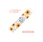 [ Double Sided ] Bookmark UV DTF Decal | Be The Light Sunflower