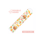 [ Double Sided ] Bookmark UV DTF Decal | Peaches Picnic