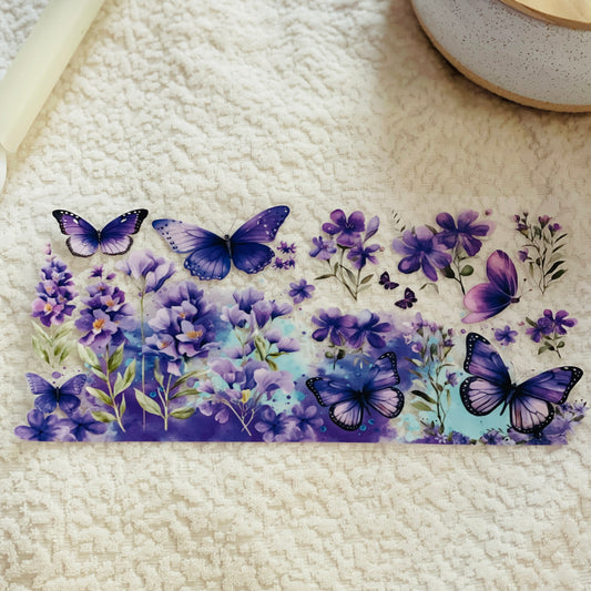 #1015d purple butterflies