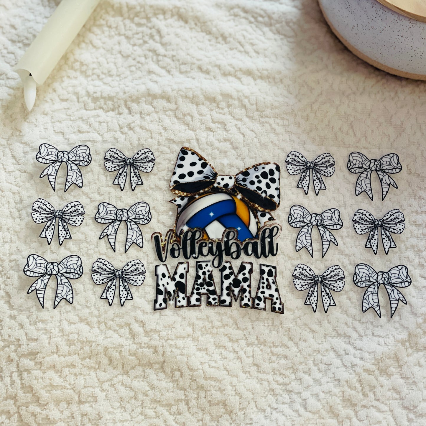 #1013c Volleyball Mama