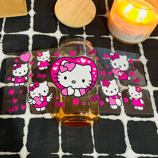 #647 pink hearts hk