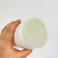1  White Glass Cup