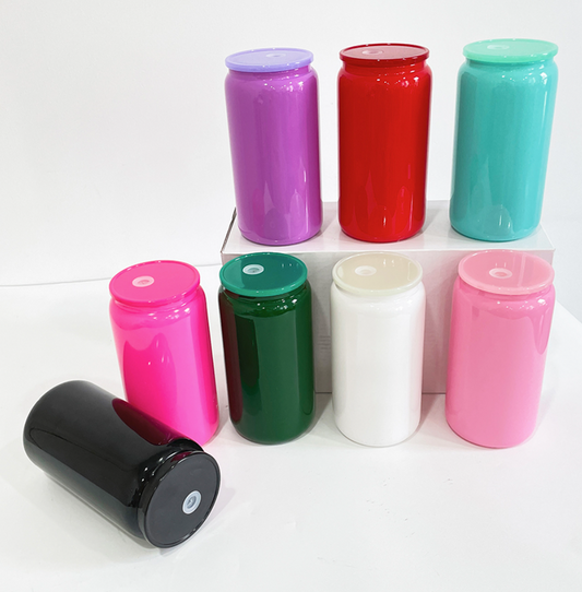 1  Black Glass Cup