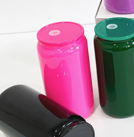 1 Apple Red Glass Cup