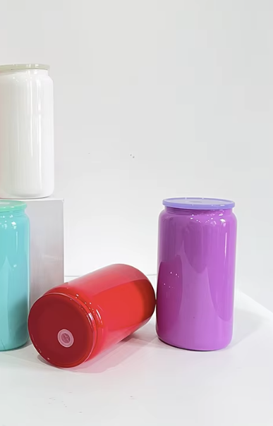 1 Purple Glass Cup