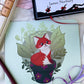 Kawaii Fox, Lovely Fox Mouse Pad | Cute Cartoon Fox Mousepad | Desktop Protection Decoration | Mouse Pad For Gaming.