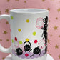 Ceramic Mug, 15oz, Soots Coffee Mug, Kawaii Mug, Gifts for Her, Anime Lover,  Spirited, Soot Sprites Cup