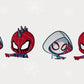 Cute Spider Peeker Stickers / Superhero Peeker / Spider and Friends Waterproof Stickers / Peekabo Peekers / UV resistant Window Vinyl Decal.