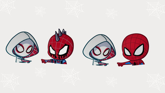 Cute Spider Peeker Stickers / Superhero Peeker / Spider and Friends Waterproof Stickers / Peekabo Peekers / UV resistant Window Vinyl Decal.