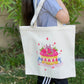 Kawaii Tote Bag | Anime Gift Tote Shopper Bag | Reusable Grocery Tote | Farmers Market Bag | Reader Tote Bag | Cute Anime Canvas Tote Bag